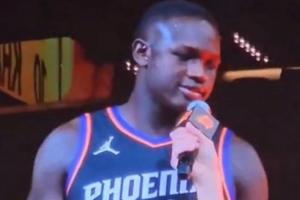 太阳10号秀马卢阿奇体重已超119公斤，快追上你的好友杨瀚森了！