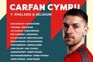 34岁拉姆塞重返威尔士队大名单，时隔13个月后再度入选，将出战与英格兰的比赛。