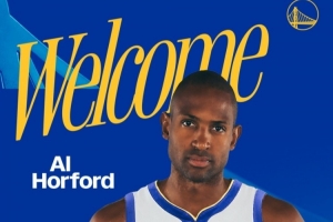 勇士官方：与39岁老将霍福德签约 后者新赛季将身披20号球衣