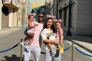 前辽篮外援弗格晒照透露：为家人再努力工作几个月