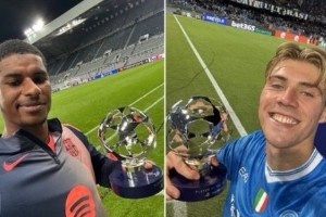 今日趣图：费尔南德斯与哈兰德搭档，能否与德布劳内和哈兰德一战？