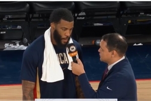 9中6高效砍下21分！萨迪克-贝谈伤愈复出：感谢上帝，这是一份恩赐。