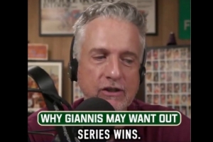 比尔-西蒙斯：字母哥仅赢8次系列赛，在雄鹿队内都算不上是真正的争冠级别。