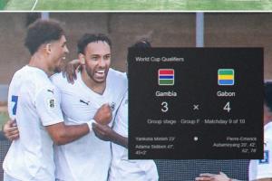 36岁奥巴梅扬上演大四喜，助加蓬保留世界杯直通希望，被赞“天神下凡”。