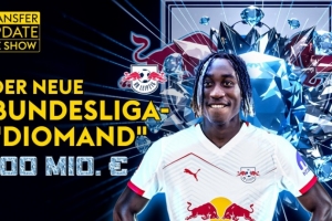 德天空：莱比锡为迪奥曼德标价1亿欧元，且该标价仍在持续上调。