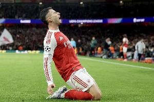 马丁内利表示，他的目标是为阿森纳赢得胜利，同时也为国家队贡献力量。