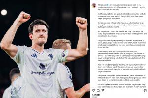 罗马诺罕见撰长文力挺马奎尔：任世人指摘，也别放弃梦想，他值得！