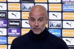 瓜帅表示，利物浦和阿森纳无疑是争冠队伍，并希望曼城也能跻身其中。