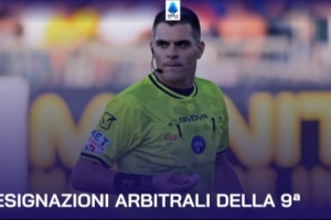 意甲第9轮裁判安排：多维里吹罚亚特兰大对阵米兰，索扎执法国米与佛罗伦萨的比赛