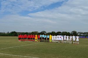 中国足球青少年精英联赛U15组，上海海港U15队击败长春亚泰U15队