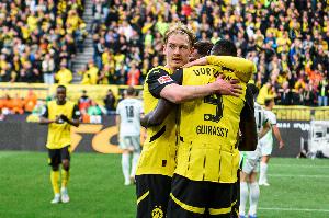 布兰特：点球大战击败法兰克福体现了多特蒙德的水准，但本场并非完美表现。