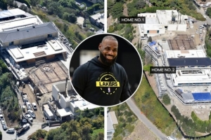 詹姆斯于贝弗利山庄购入两处房产，第二座房产被外界推测是为儿子布朗尼所准备。