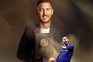 英超官方宣布，切尔西传奇球星阿扎尔已入选英超名人堂。