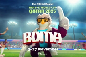 官方宣布：沙漠猫头鹰BOMA被选为U17世界杯吉祥物，此举旨在向米卢的贡献致敬。