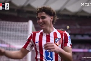 天神又下凡阿尔瓦雷斯精彩任意球破门，马竞4-2领先皇马！