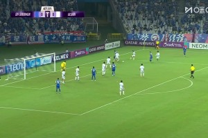 终于进了！阿苏埃凌空破门打破僵局，申花1-0领先蔚山