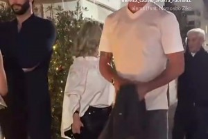 看不出年龄差！伊布和大他11岁的模特妻子真是郎才女貌