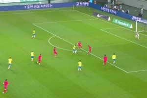 打花了！罗德里戈梅开二度，巴西4-0领先韩国