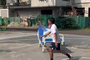 住院挂水也不能阻止他打篮球！网友：莱昂纳德你看好了